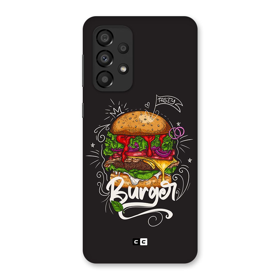 Burger Lover Back Case for Galaxy A33 5G