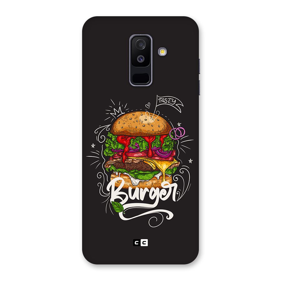 Burger Lover Back Case for Galaxy A6 Plus