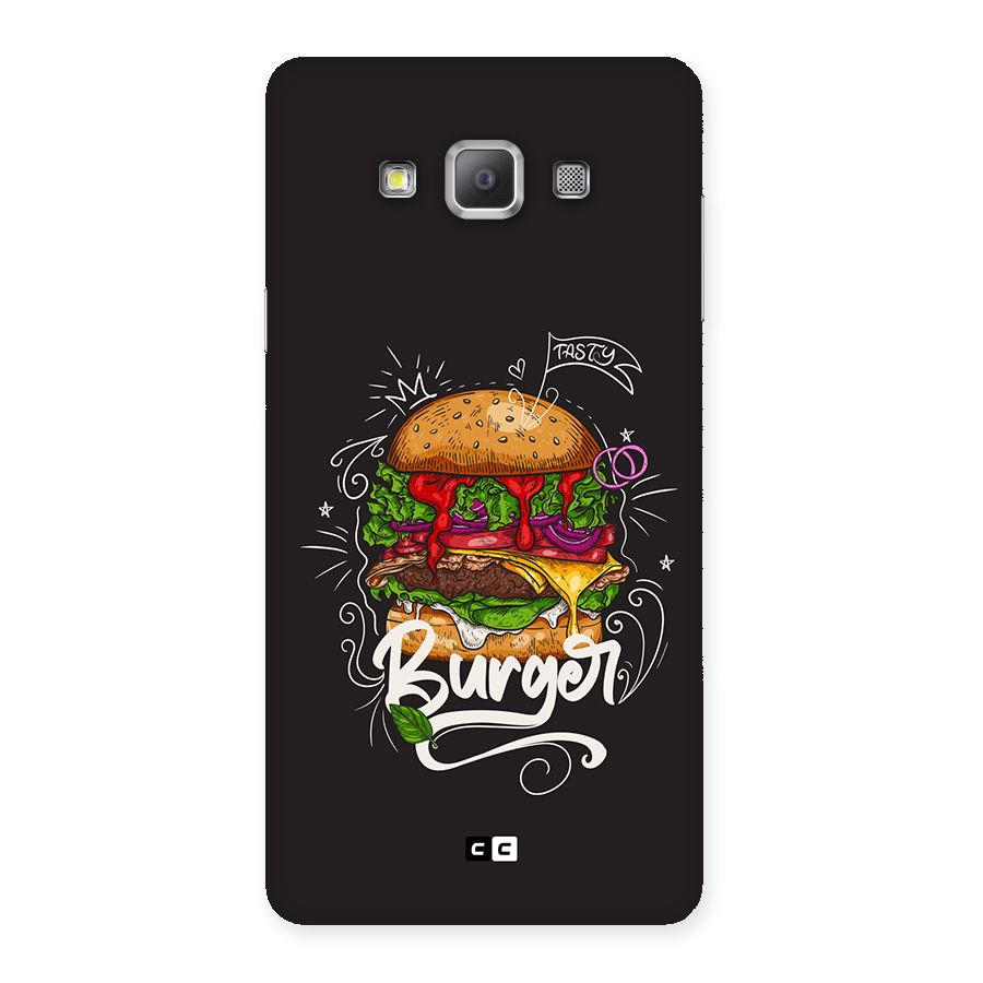 Burger Lover Back Case for Galaxy A7