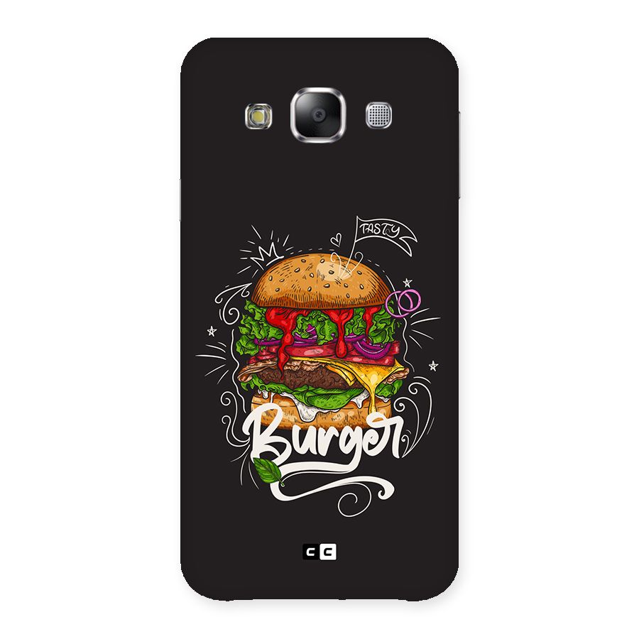 Burger Lover Back Case for Galaxy E5