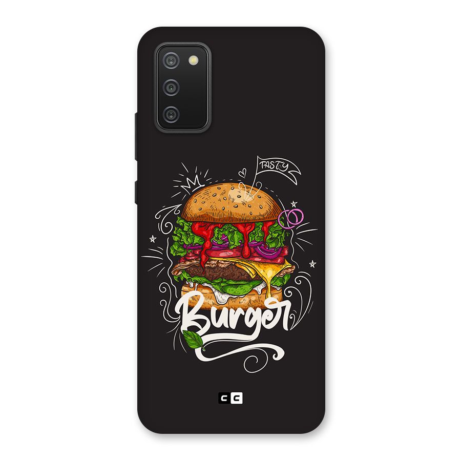 Burger Lover Back Case for Galaxy F02s
