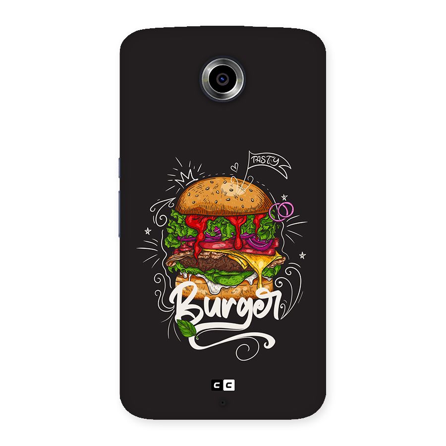Burger Lover Back Case for Google Nexus 6