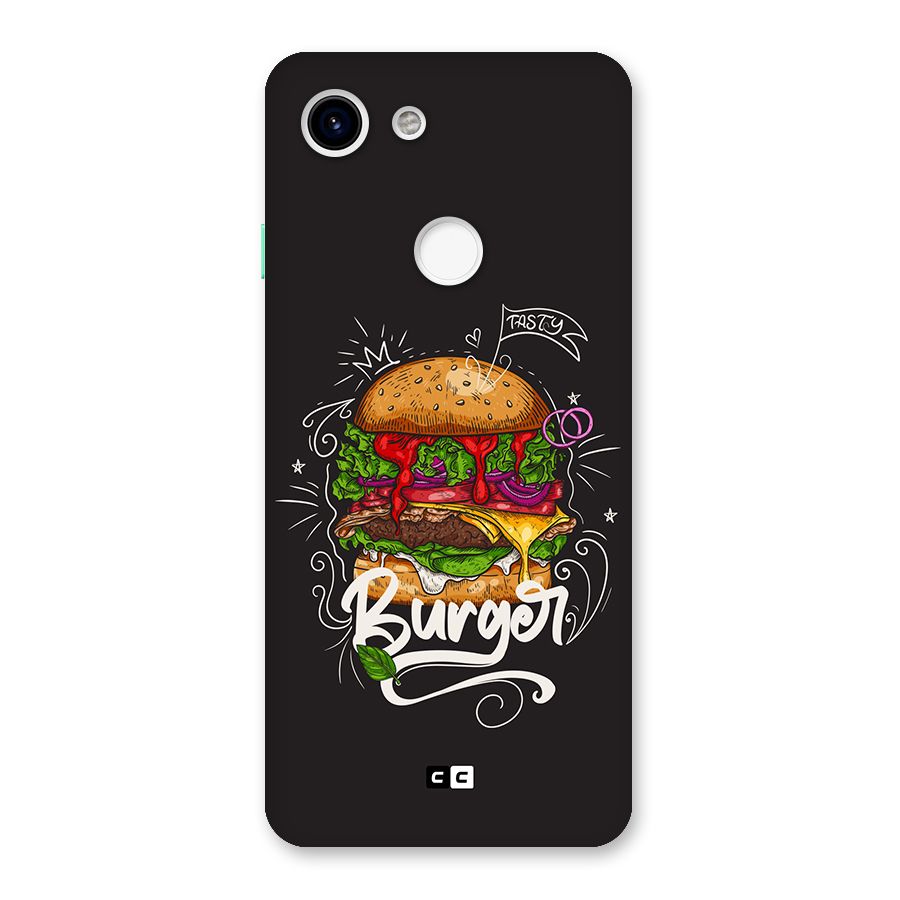 Burger Lover Back Case for Google Pixel 3