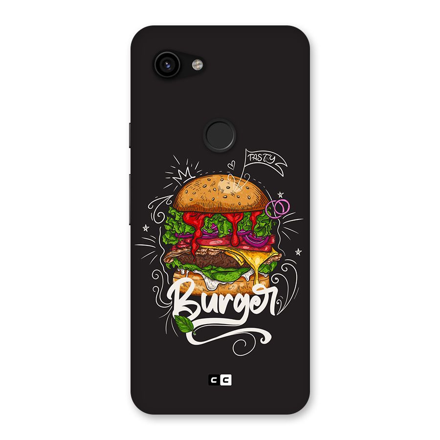 Burger Lover Back Case for Google Pixel 3a
