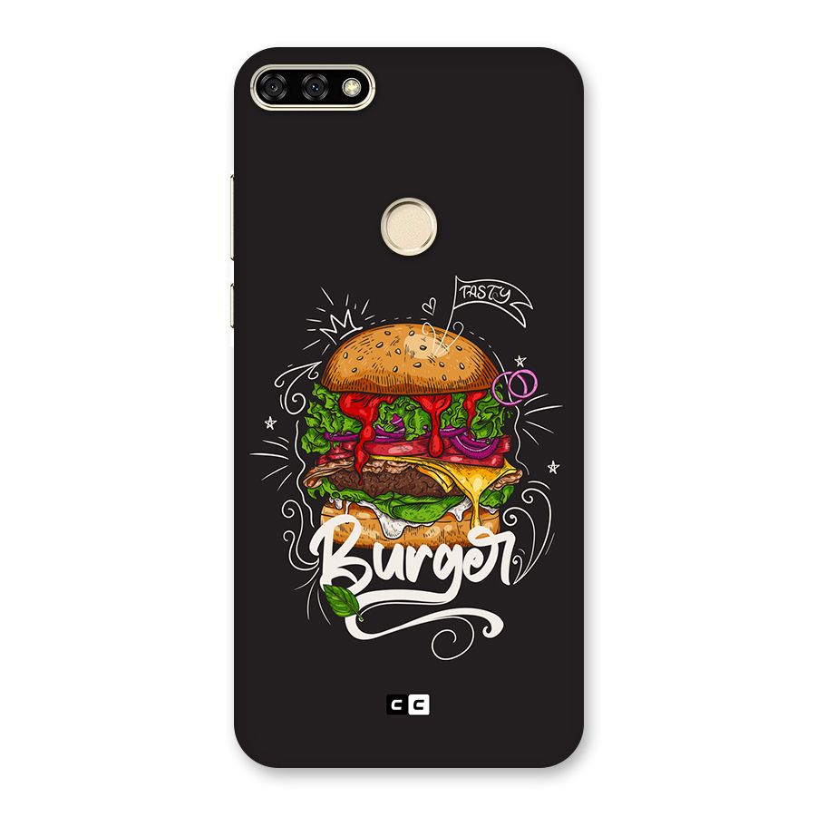 Burger Lover Back Case for Honor 7A