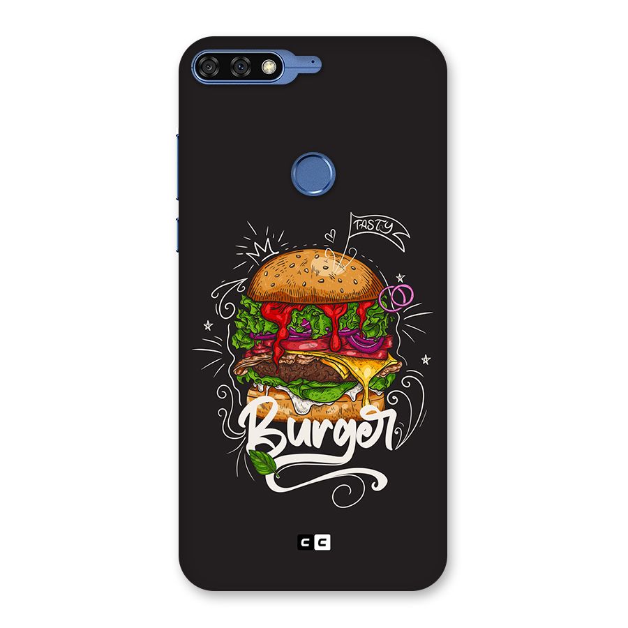 Burger Lover Back Case for Honor 7C