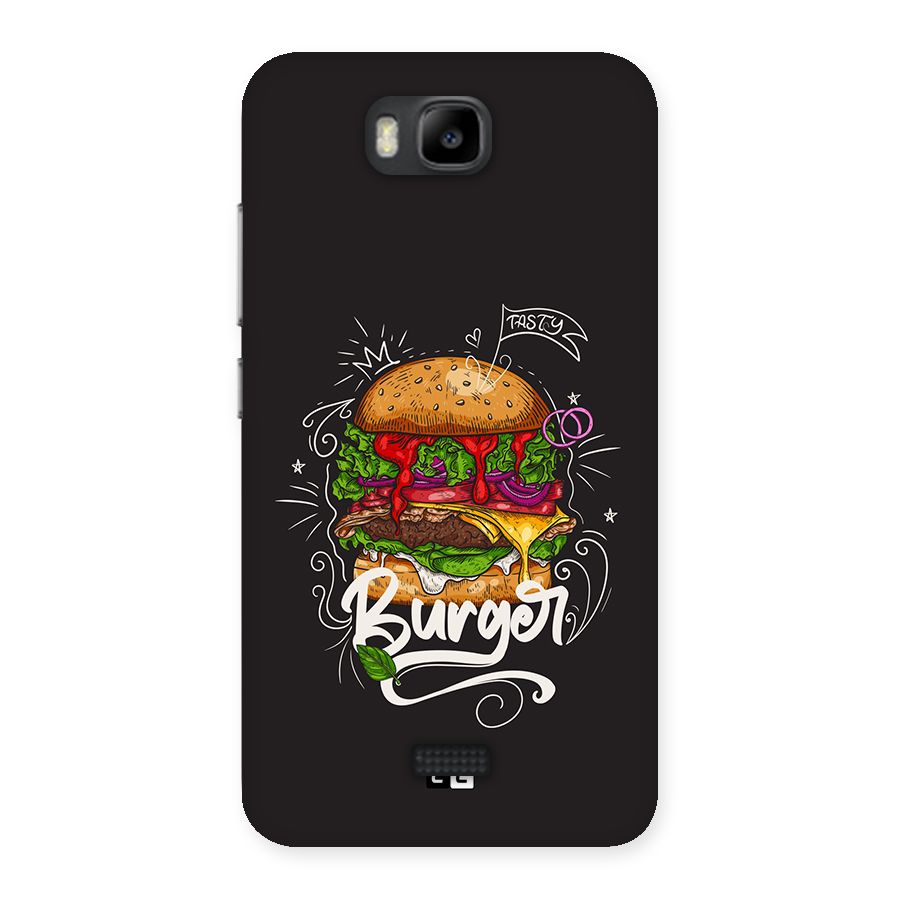 Burger Lover Back Case for Honor Bee