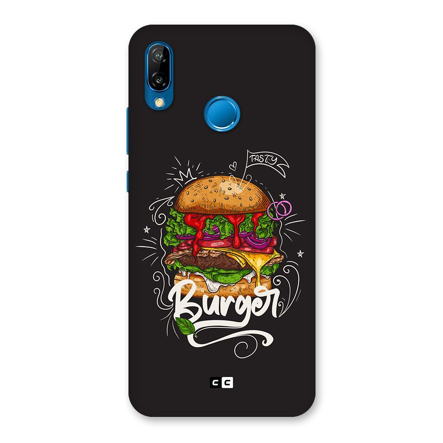 Burger Lover Back Case for Huawei P20 Lite
