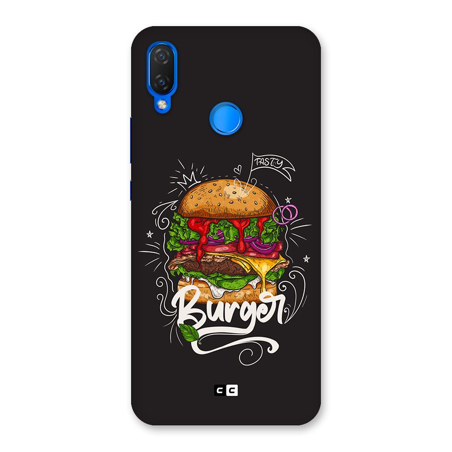 Burger Lover Back Case for Huawei P Smart Plus