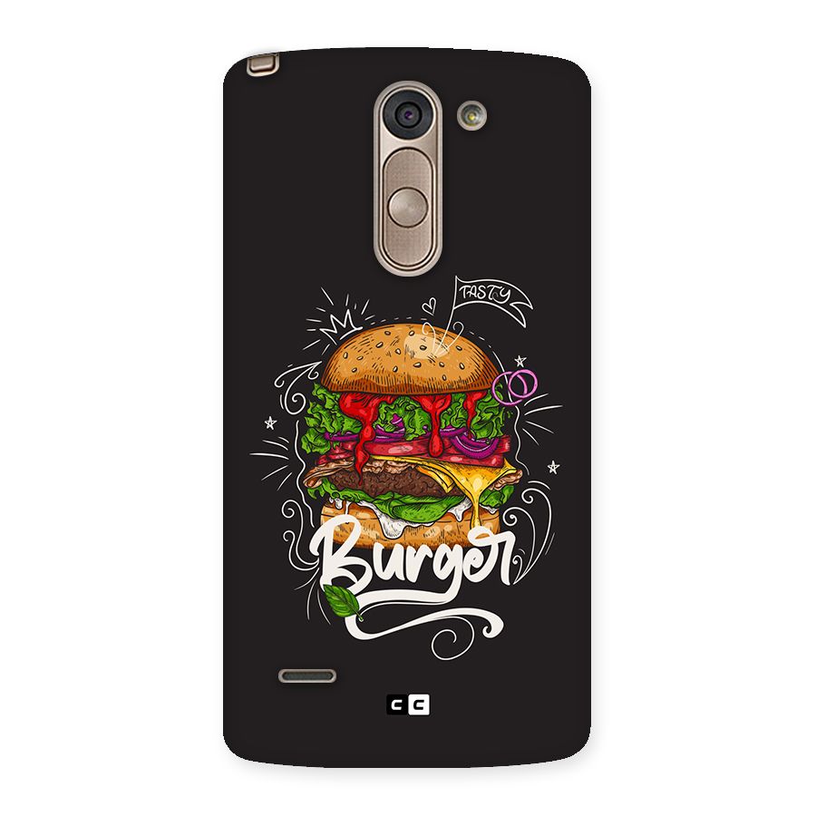 Burger Lover Back Case for LG G3 Stylus