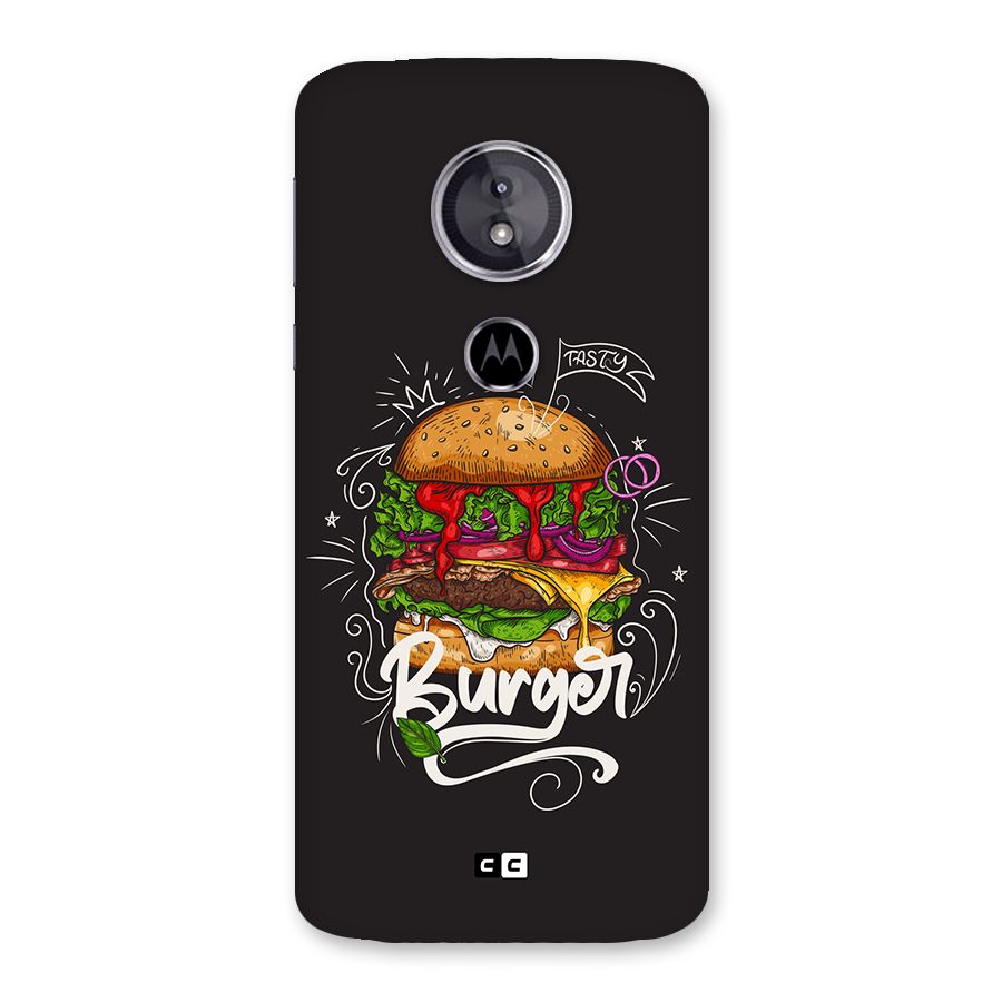 Burger Lover Back Case for Moto E5