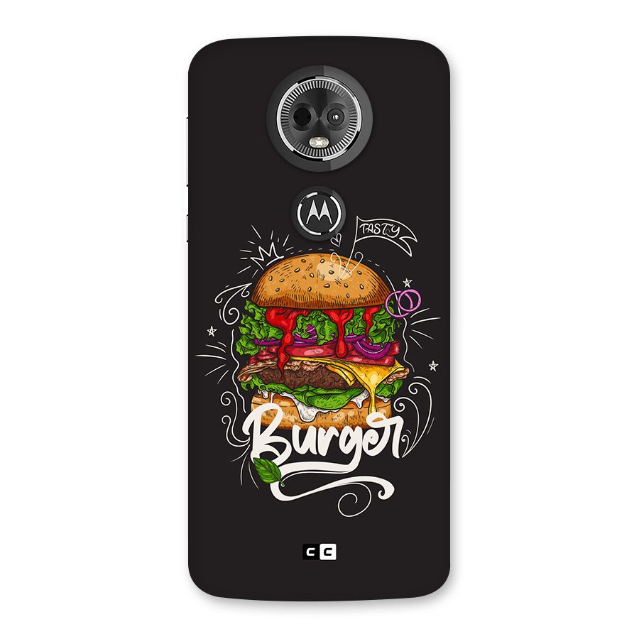Burger Lover Back Case for Moto E5 Plus