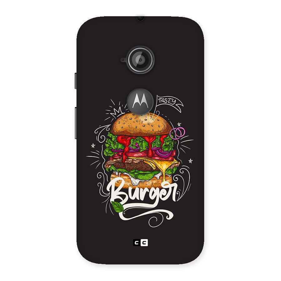Burger Lover Back Case for Moto E 2nd Gen
