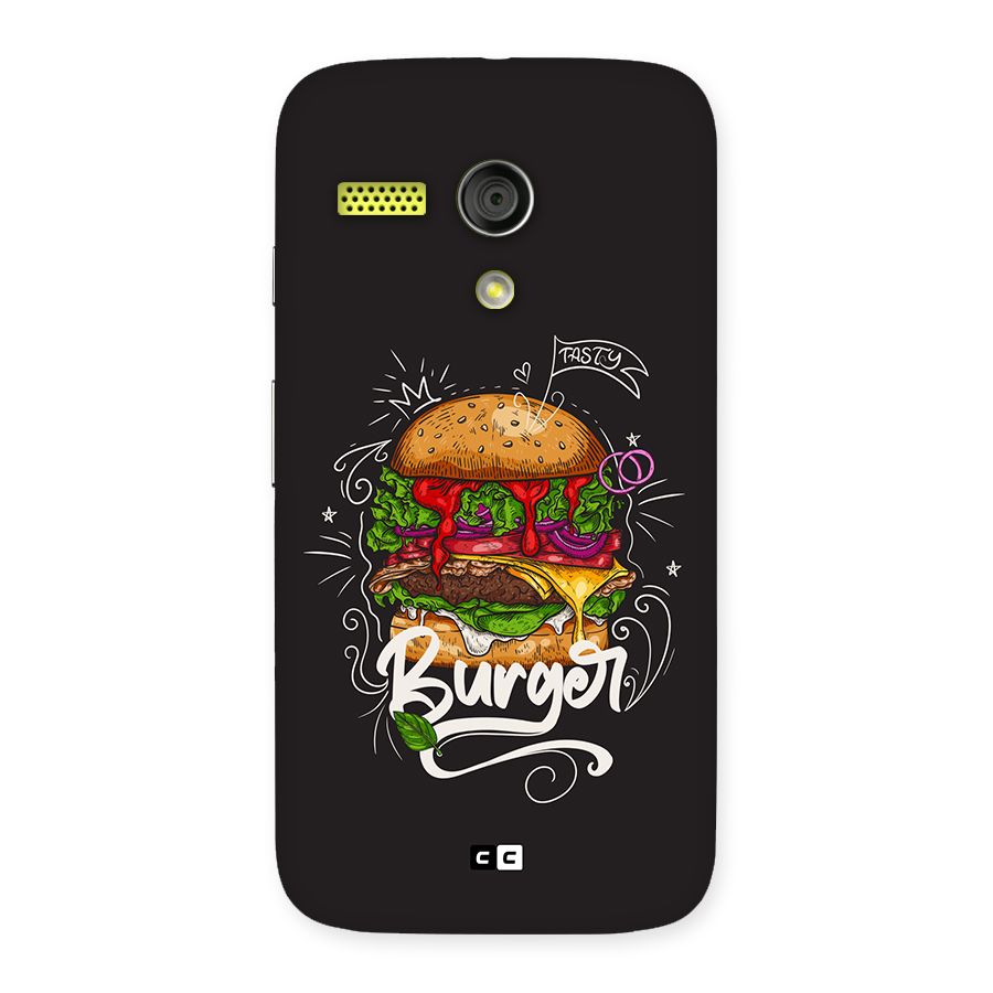 Burger Lover Back Case for Moto G
