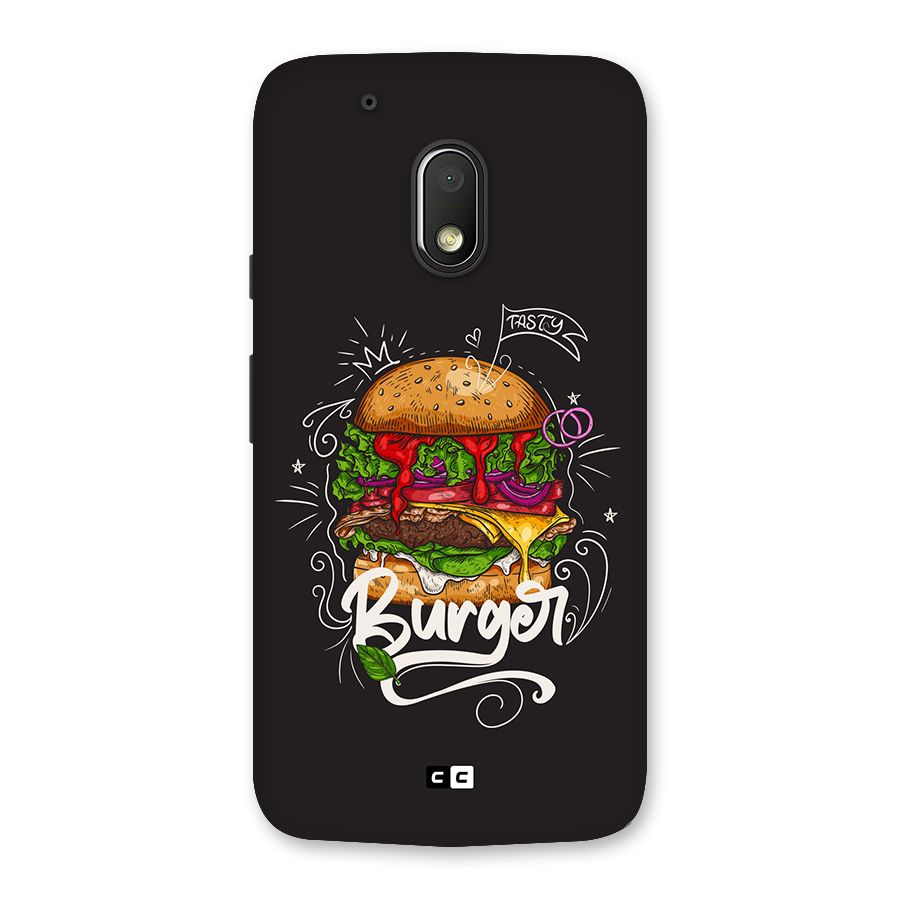 Burger Lover Back Case for Moto G4 Play