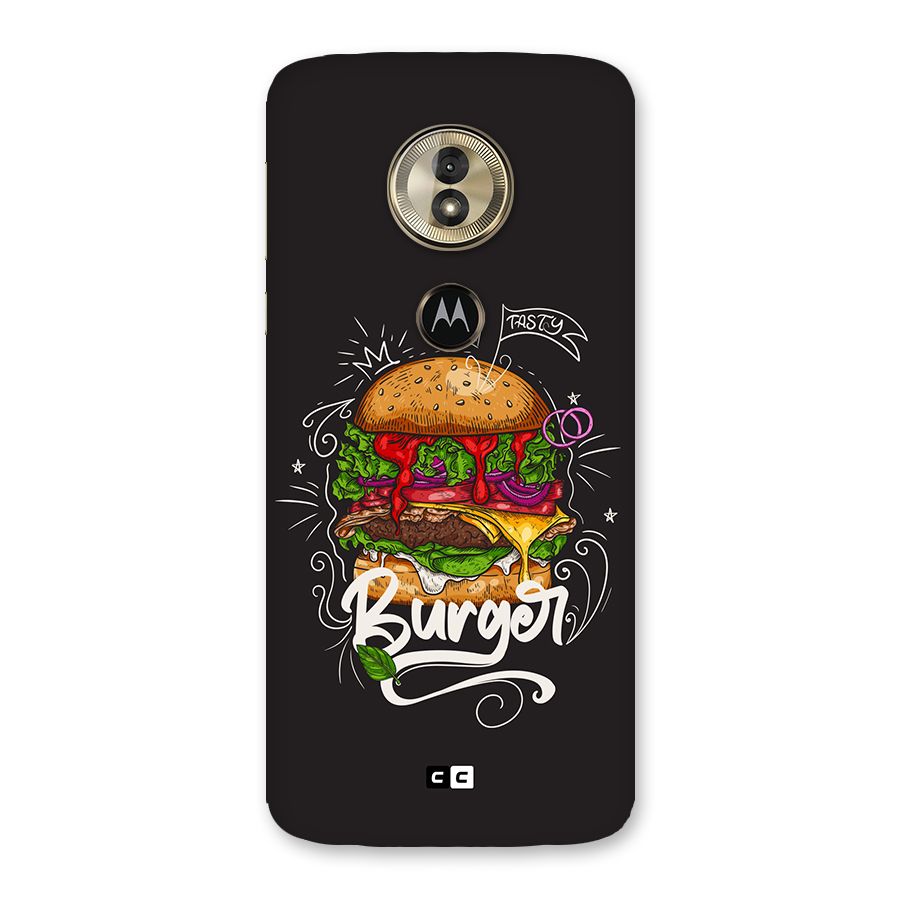 Burger Lover Back Case for Moto G6 Play