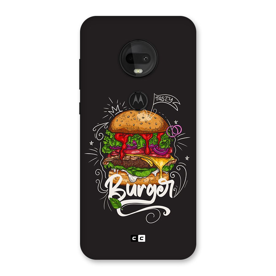 Burger Lover Back Case for Moto G7