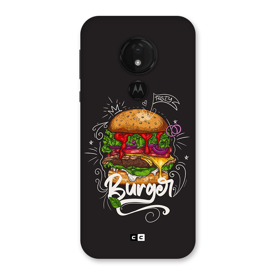 Burger Lover Back Case for Moto G7 Power