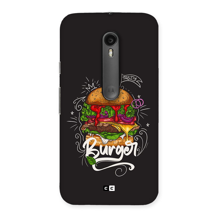 Burger Lover Back Case for Moto G Turbo