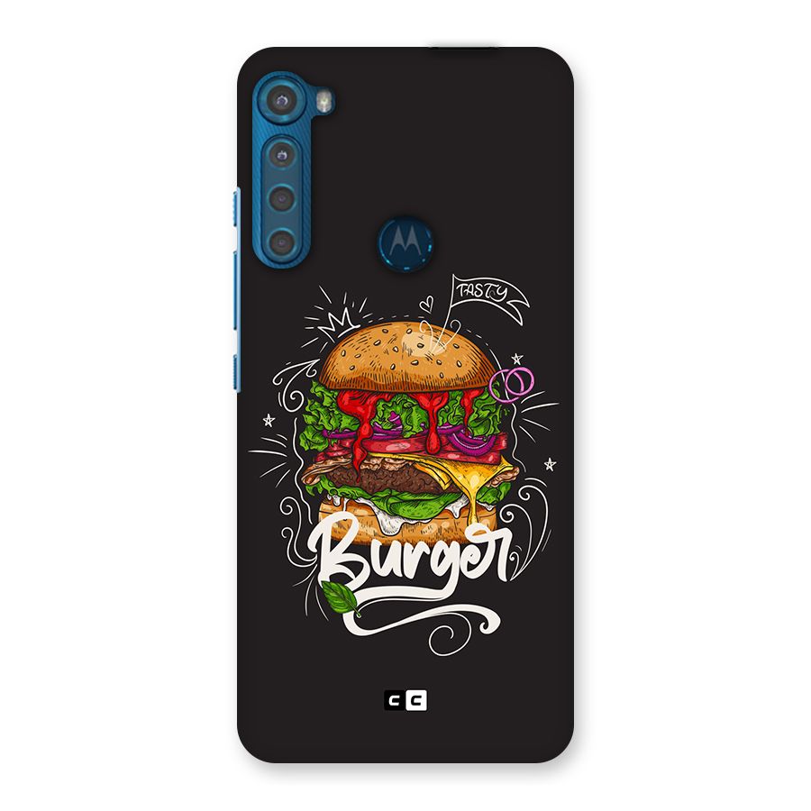 Burger Lover Back Case for Motorola One Fusion Plus