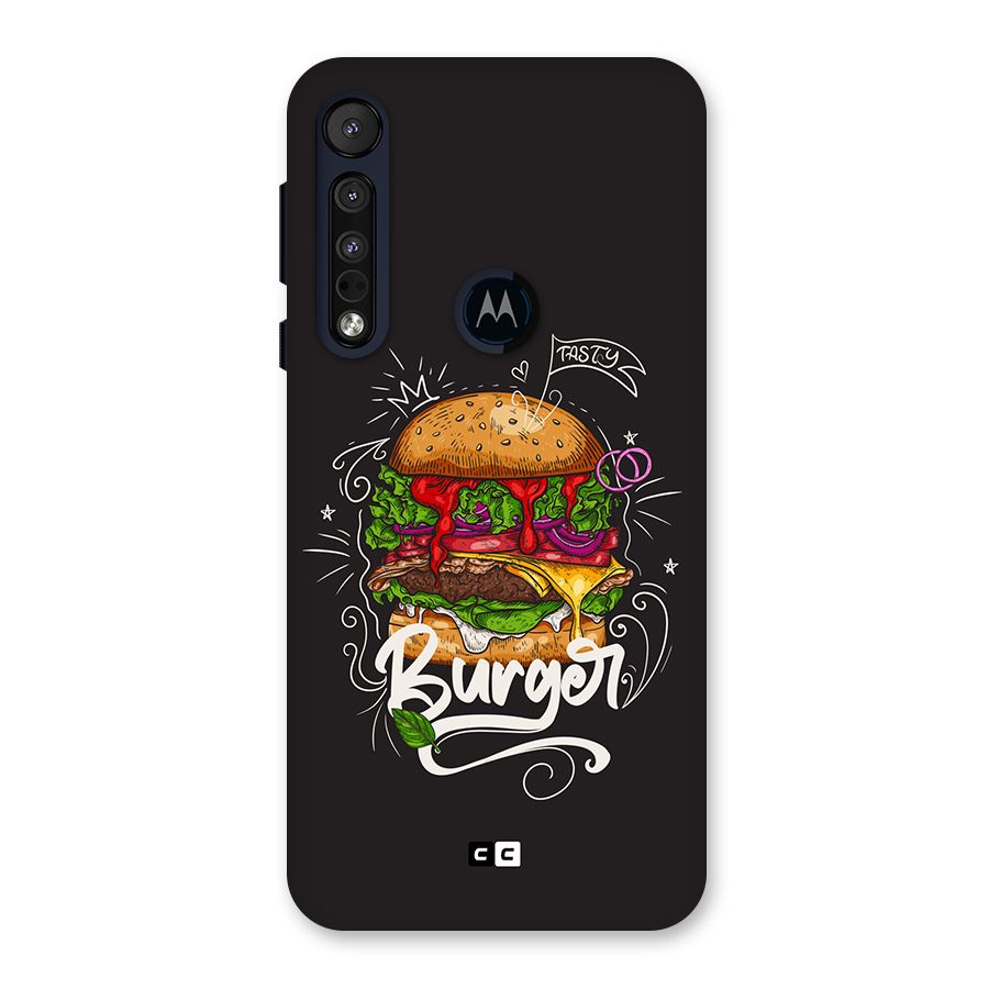 Burger Lover Back Case for Motorola One Macro