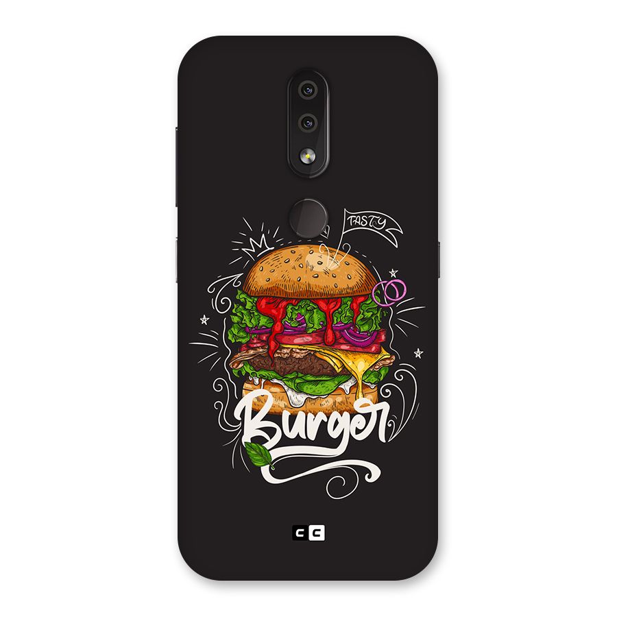 Burger Lover Back Case for Nokia 4.2