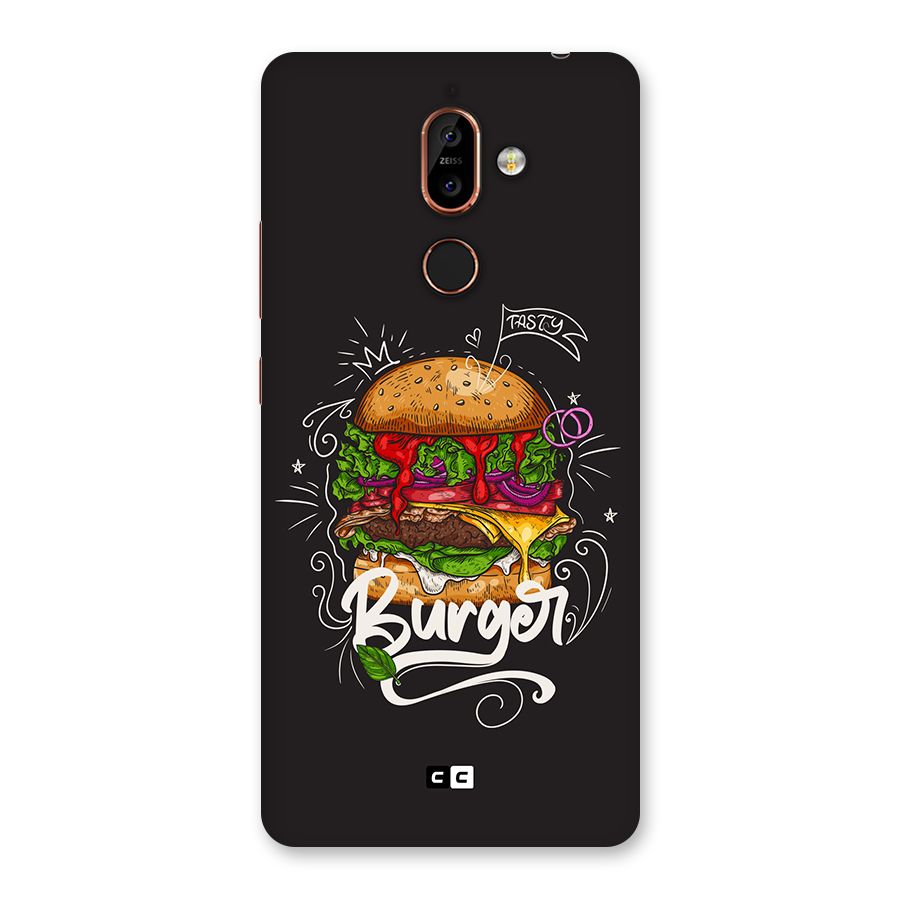 Burger Lover Back Case for Nokia 7 Plus