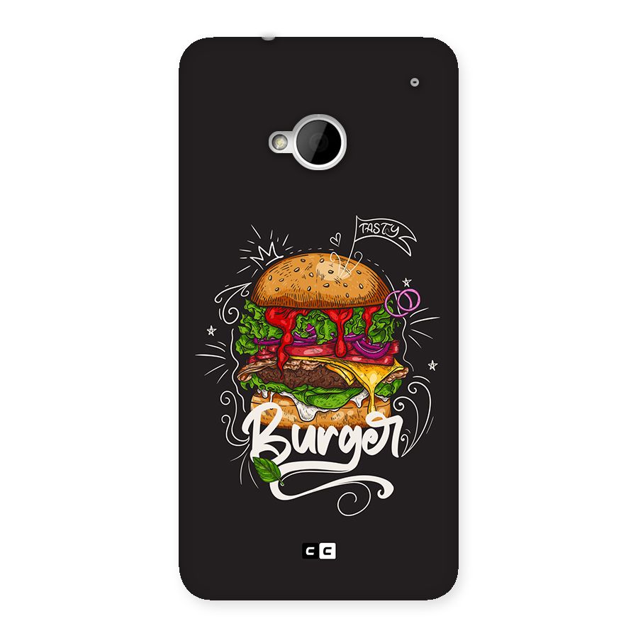 Burger Lover Back Case for One M7 (Single Sim)