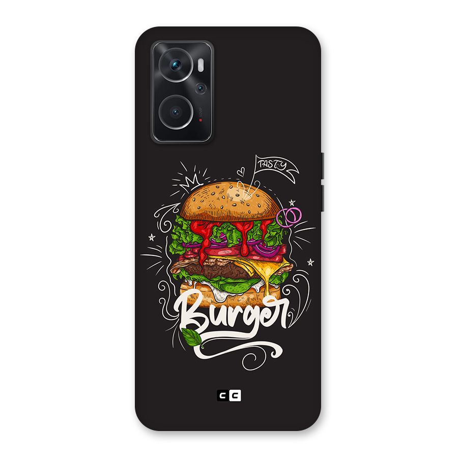 Burger Lover Back Case for Oppo K10 4G