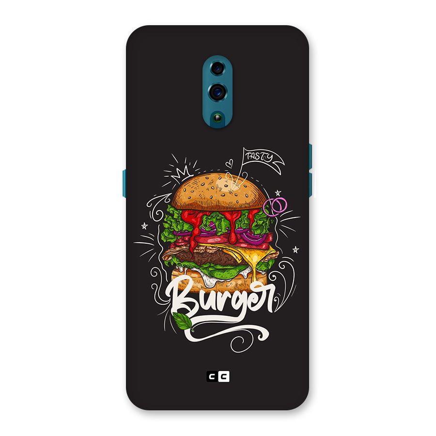 Burger Lover Back Case for Oppo Reno