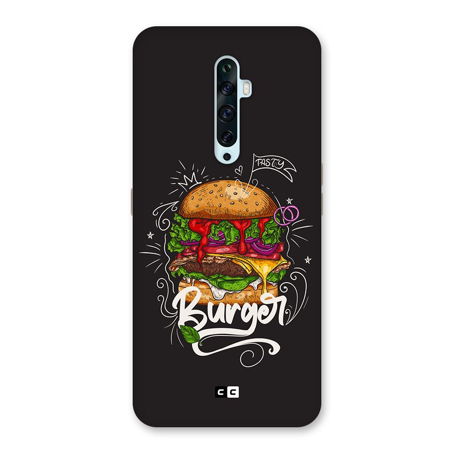 Burger Lover Back Case for Oppo Reno2 Z