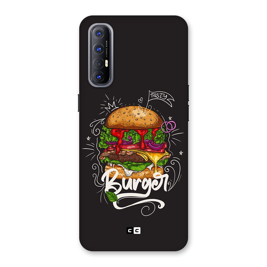 Burger Lover Back Case for Oppo Reno3 Pro