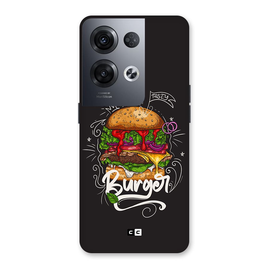Burger Lover Back Case for Oppo Reno8 Pro 5G