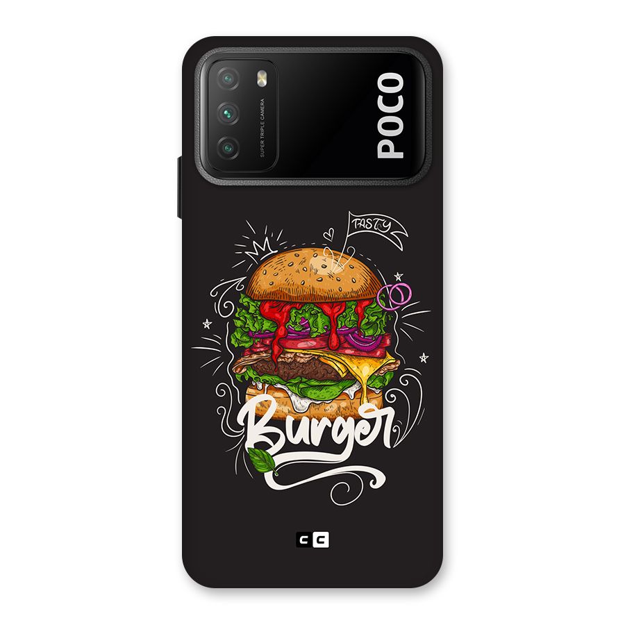 Burger Lover Back Case for Poco M3