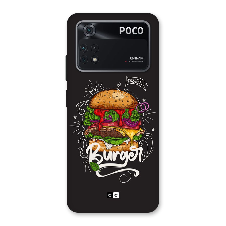 Burger Lover Back Case for Poco M4 Pro 4G