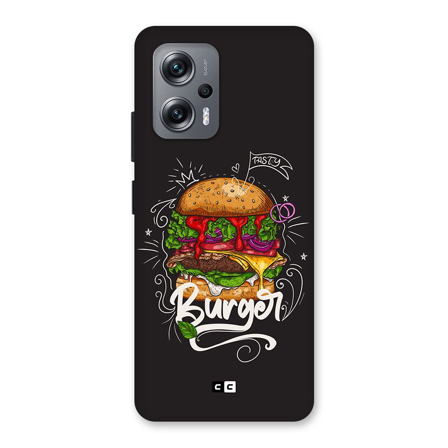 Burger Lover Back Case for Redmi K50i
