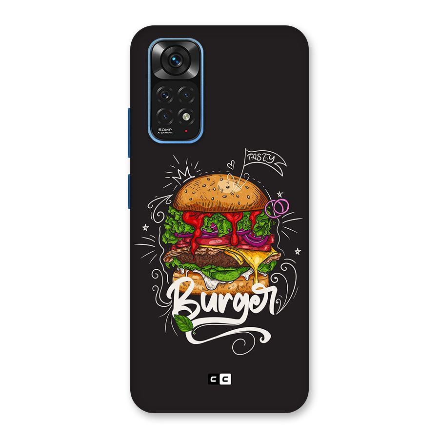 Burger Lover Back Case for Redmi Note 11S