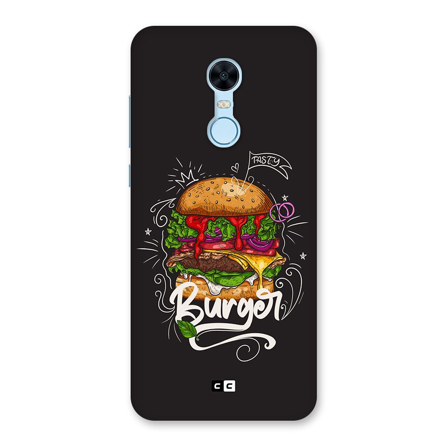 Burger Lover Back Case for Redmi Note 5
