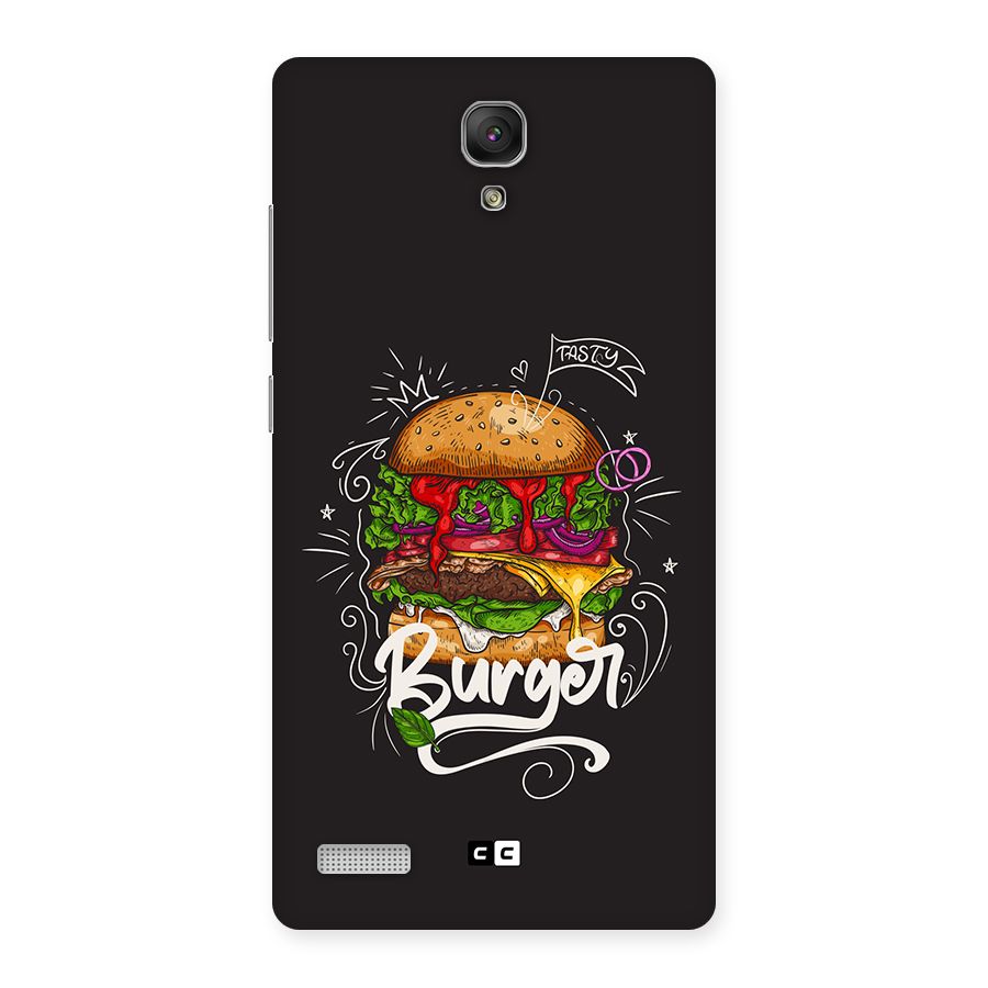 Burger Lover Back Case for Redmi Note Prime