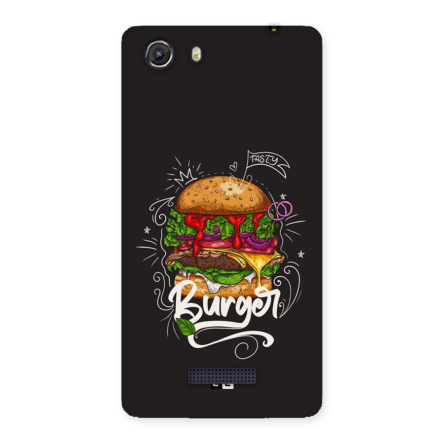 Burger Lover Back Case for Unite 3