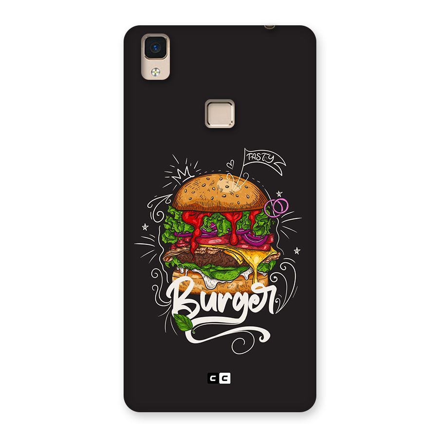 Burger Lover Back Case for V3 Max