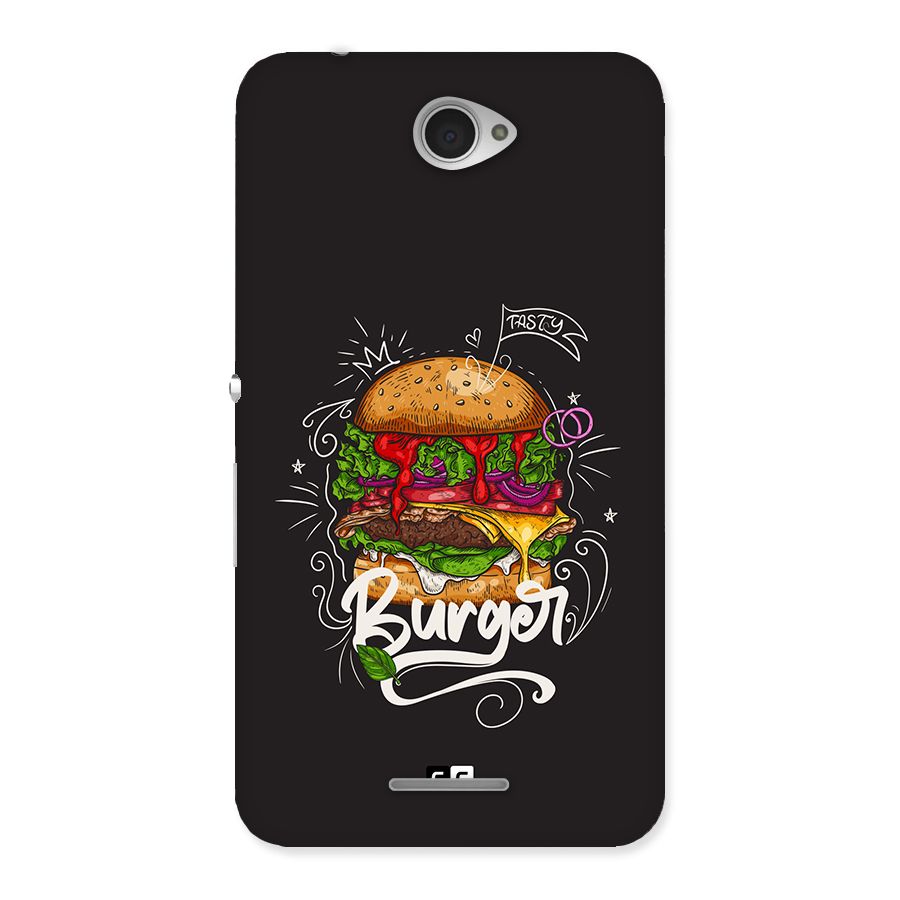 Burger Lover Back Case for Xperia E4