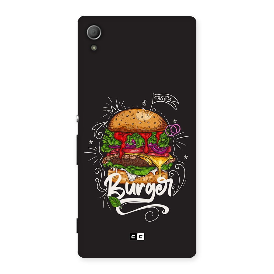 Burger Lover Back Case for Xperia Z3 Plus