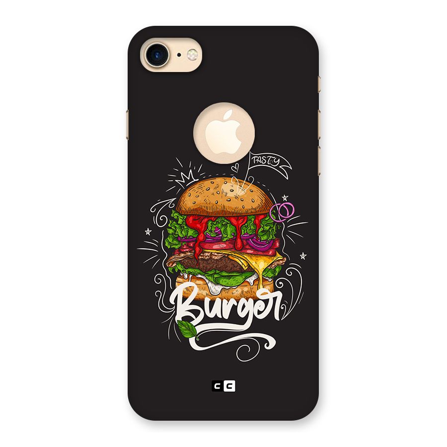 Burger Lover Back Case for iPhone 7 Logo Cut