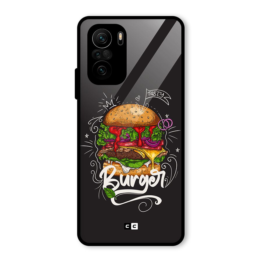Burger Lover Glass Back Case for Mi 11X Pro