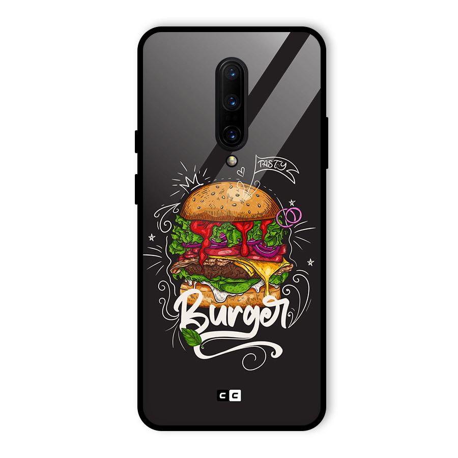 Burger Lover Glass Back Case for OnePlus 7 Pro