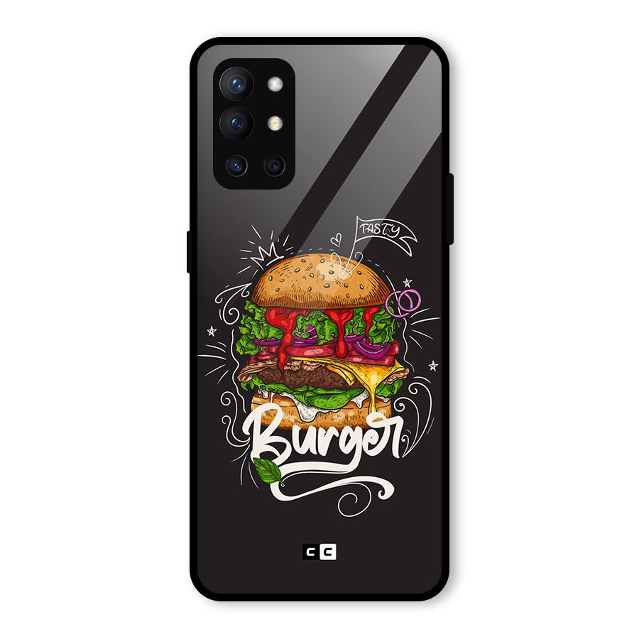 Burger Lover Glass Back Case for OnePlus 9R