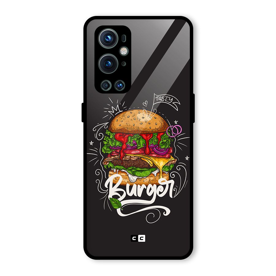 Burger Lover Glass Back Case for OnePlus 9 Pro
