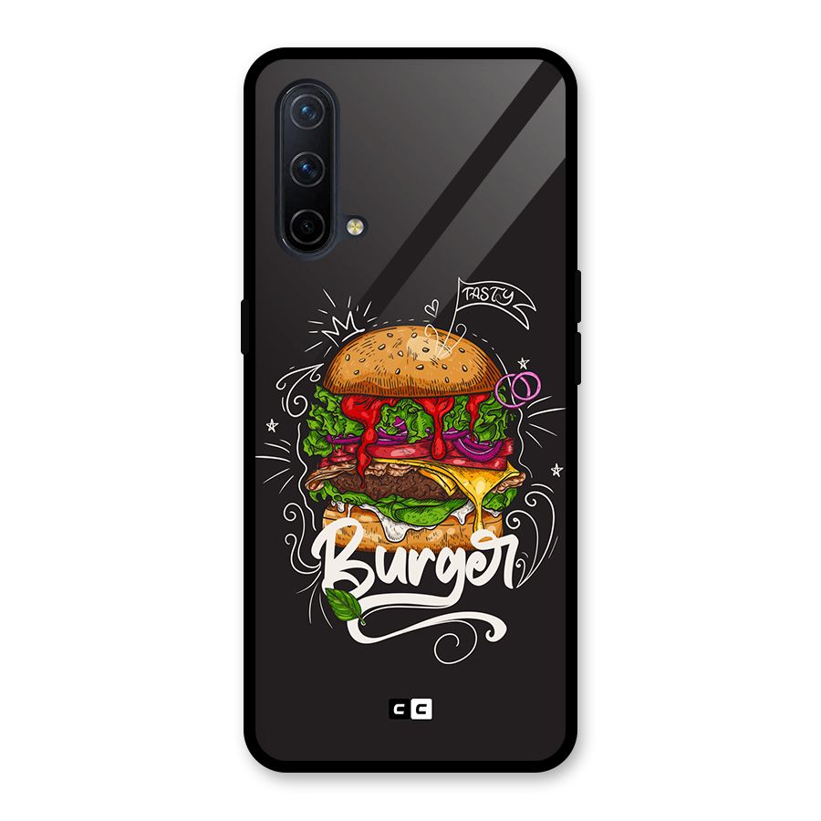 Burger Lover Glass Back Case for OnePlus Nord CE 5G