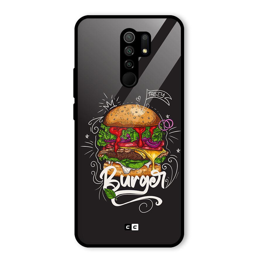 Burger Lover Glass Back Case for Poco M2
